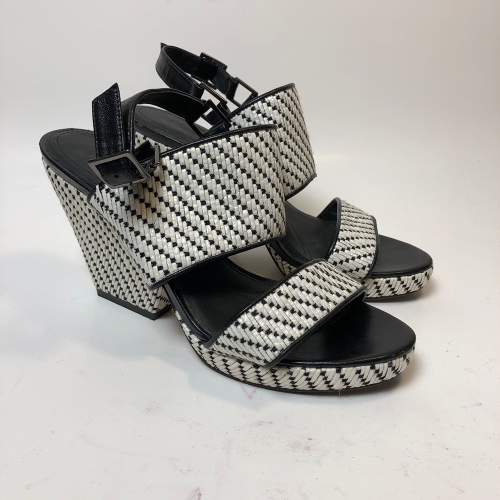 Johnston & Murphy Woven Heels Sz 7
